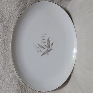 Vintage Kaysons Golden Rhapsody Fine China Oval Platter